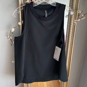 NWT Athleta Zephyr black tank
